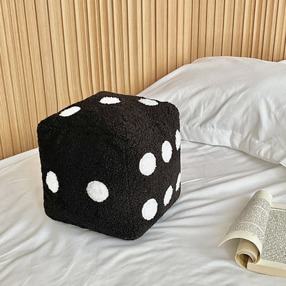 Cozy Dice Plush Pillow
