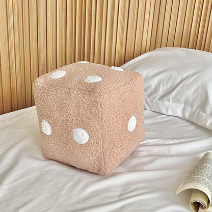 Cozy Dice Plush Pillow