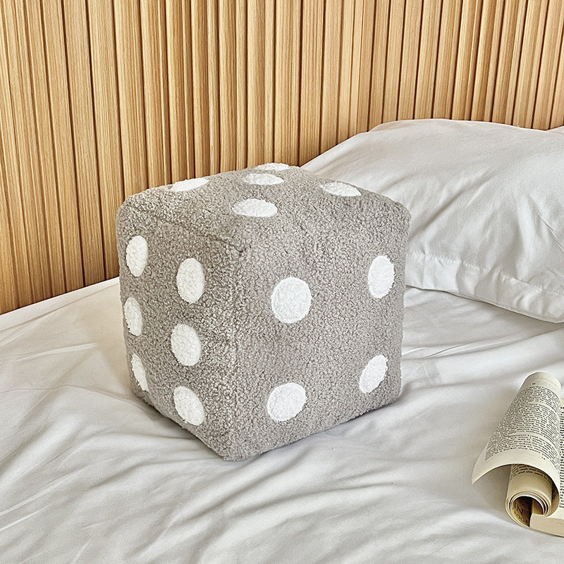Cozy Dice Plush Pillow